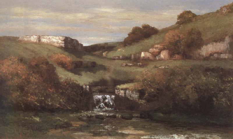 Gustave Courbet Landscape France oil painting art
